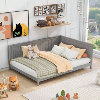 Full Size Wood Daybed/Sofa Bed, Espresso
