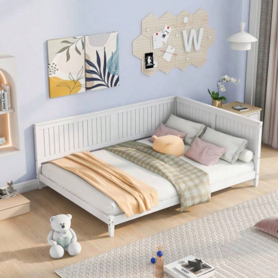 Full Size Wood Daybed/Sofa Bed, Espresso