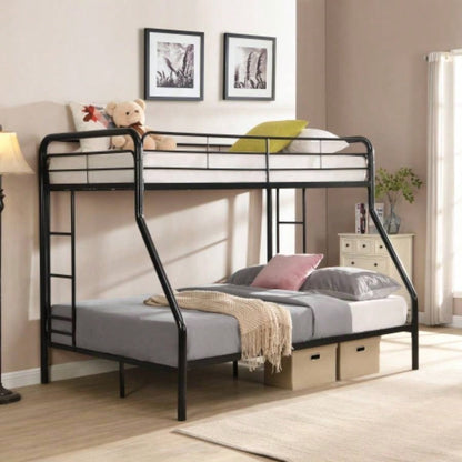 METAL BUNK BED TF BLACK