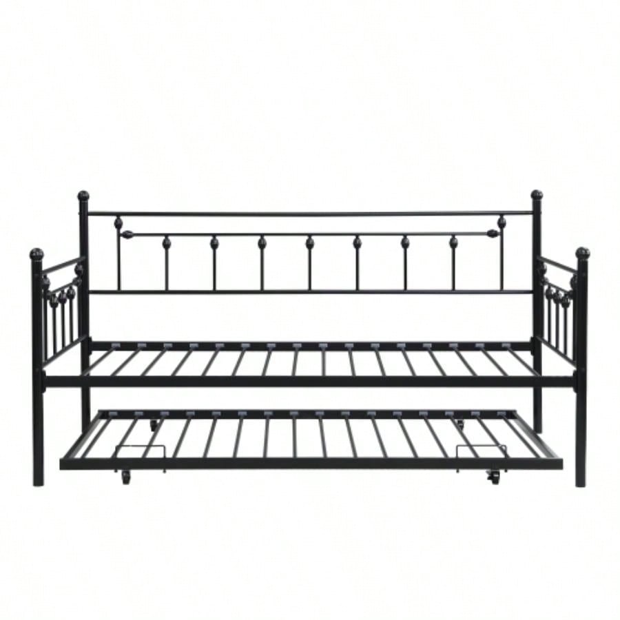 Daybed with trundle BLACK