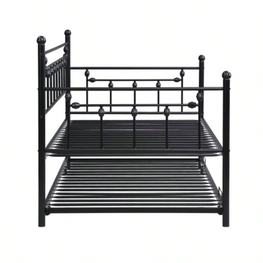 Daybed with trundle BLACK