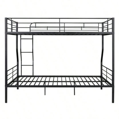Full XL Over Metal Bunk Bed, Black