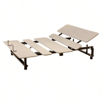 Ergonomic Adjustable Bed Base Size, and Foot Incline, Wireless Remote Control with Quiet Motor
