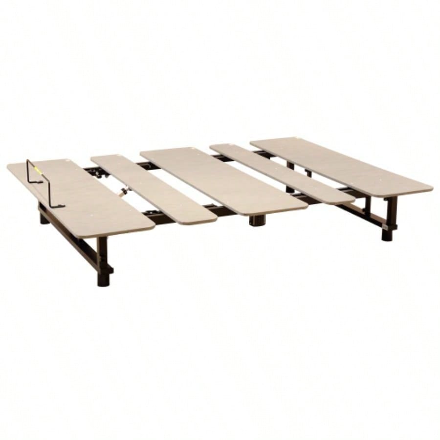 Ergonomic Adjustable Bed Base Size, and Foot Incline, Wireless Remote Control with Quiet Motor