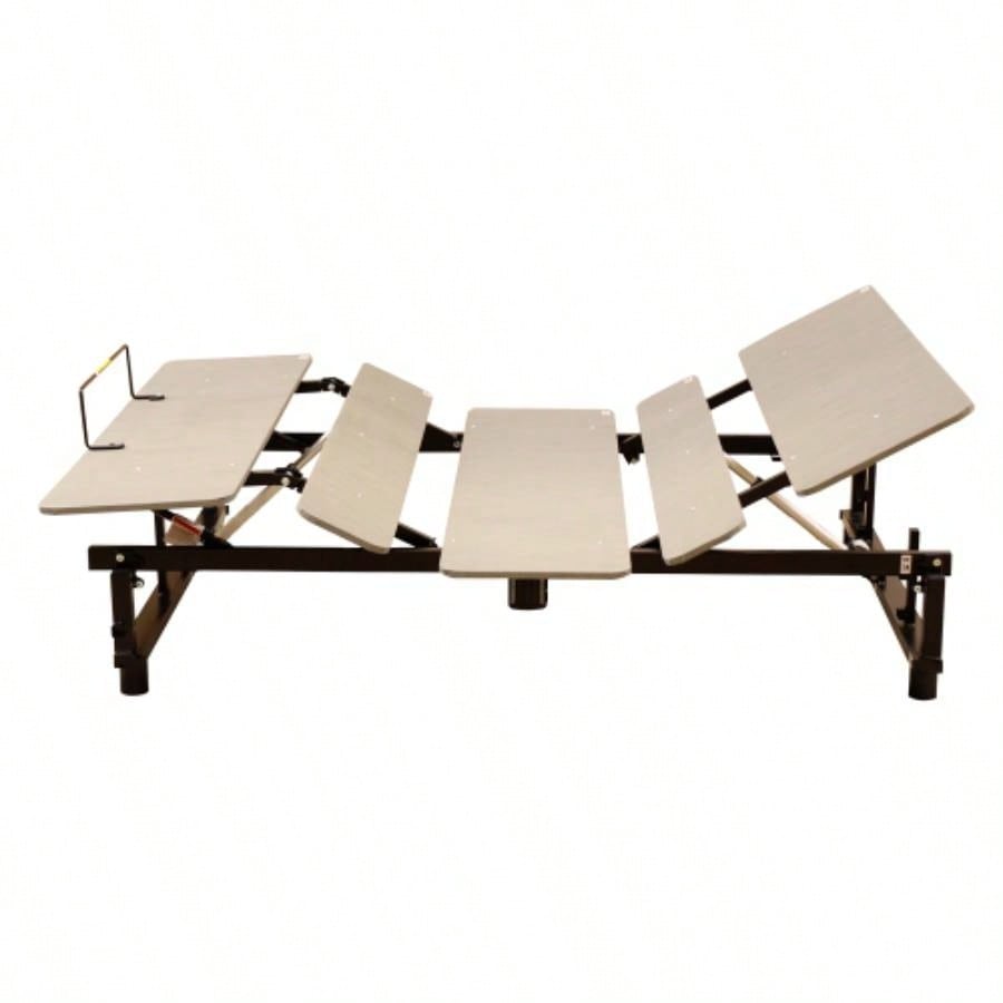 Ergonomic Adjustable Bed Base Size, and Foot Incline, Wireless Remote Control with Quiet Motor