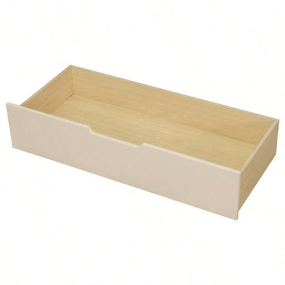 Wood Twin Size Platform Bed with Storage Shelves, Drawers, Charging Station and Upholstered Headboard,