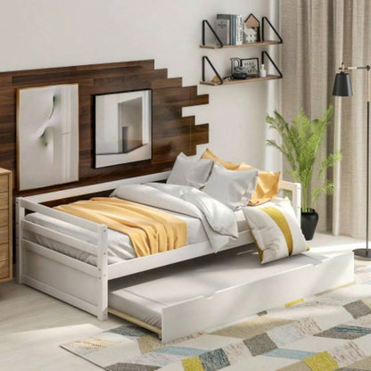 Daybed with Trundle Frame Set, Twin Size, EspressoNew SKU: WF283064AAP