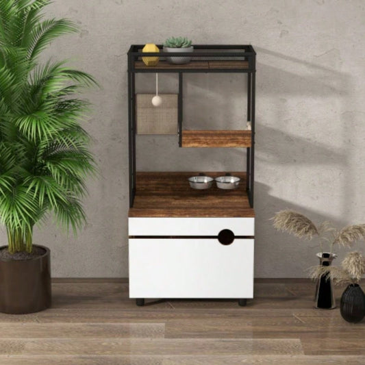 Litter Box Enclosures with Tree Tower, Furniture, Cabinet