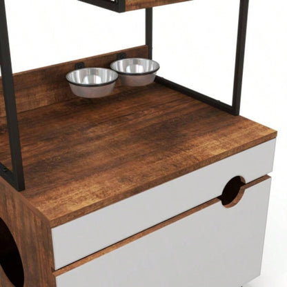 Litter Box Enclosures with Tree Tower, Furniture, Cabinet