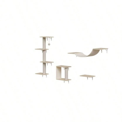 Modern Wall - Mounted Furniture - 4pcs