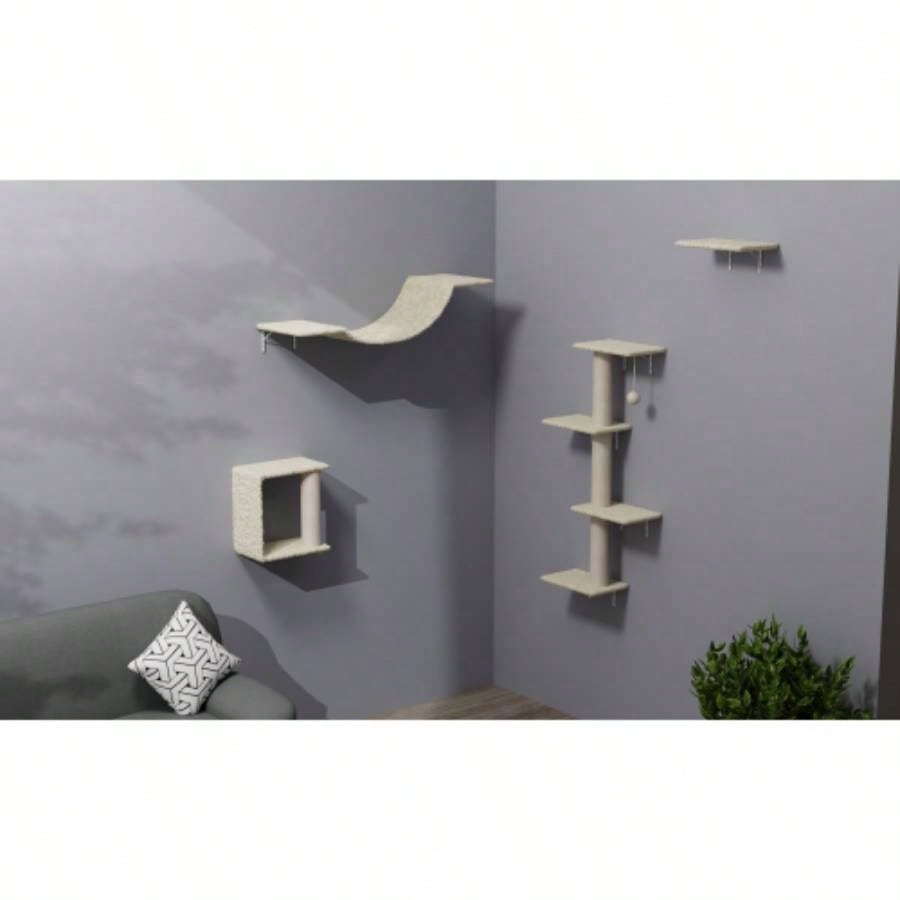 Modern Wall - Mounted Furniture - 4pcs