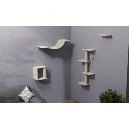 Modern Wall - Mounted Furniture - 4pcs