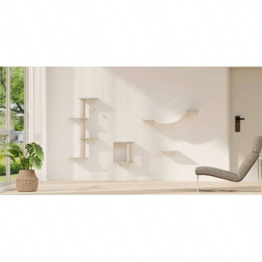 Modern Wall - Mounted Furniture - 4pcs