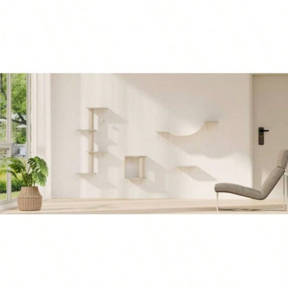 Modern Wall - Mounted Furniture - 4pcs