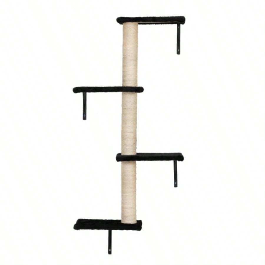 Wall Shelves, Wall - Mounted Climber Set of 5, Floating Perches, Furniture