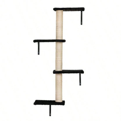 Wall Shelves, Wall - Mounted Climber Set of 5, Floating Perches, Furniture