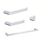 Brushed Gold 4 - Pieces Bathroom Hardware Set Towel Bar Set Include Single Towel Bar Towel Holder Toilet Paper Holder