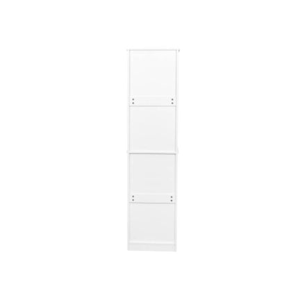 Laundry Cabinet, with 1 Storage cabinet and 1 Drawer - White