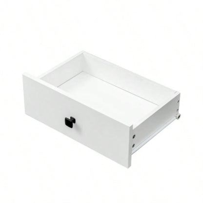 Laundry Cabinet, with 1 Storage cabinet and 1 Drawer - White