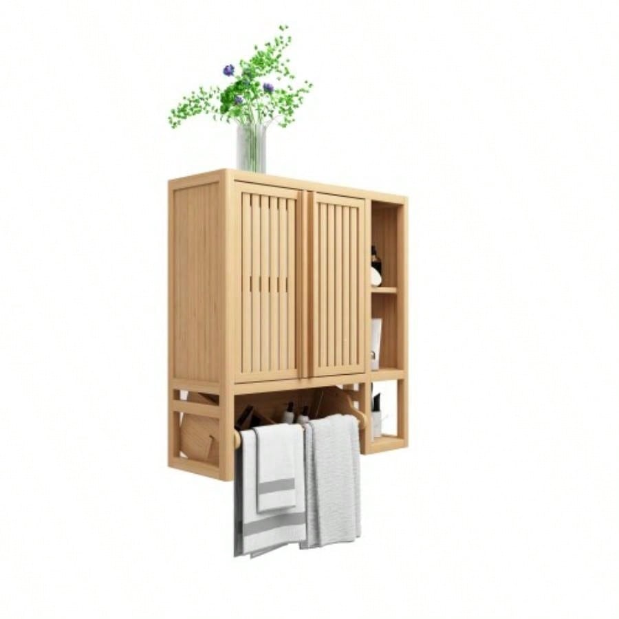 Bathroom cabinet wall mounted toilet storage big box