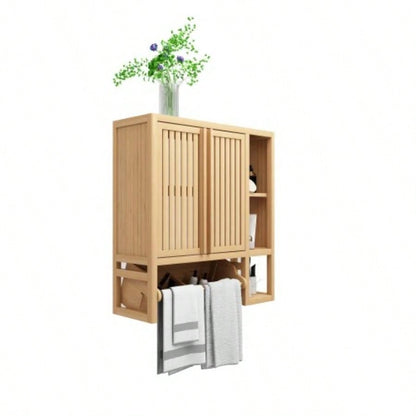 Bathroom cabinet wall mounted toilet storage big box