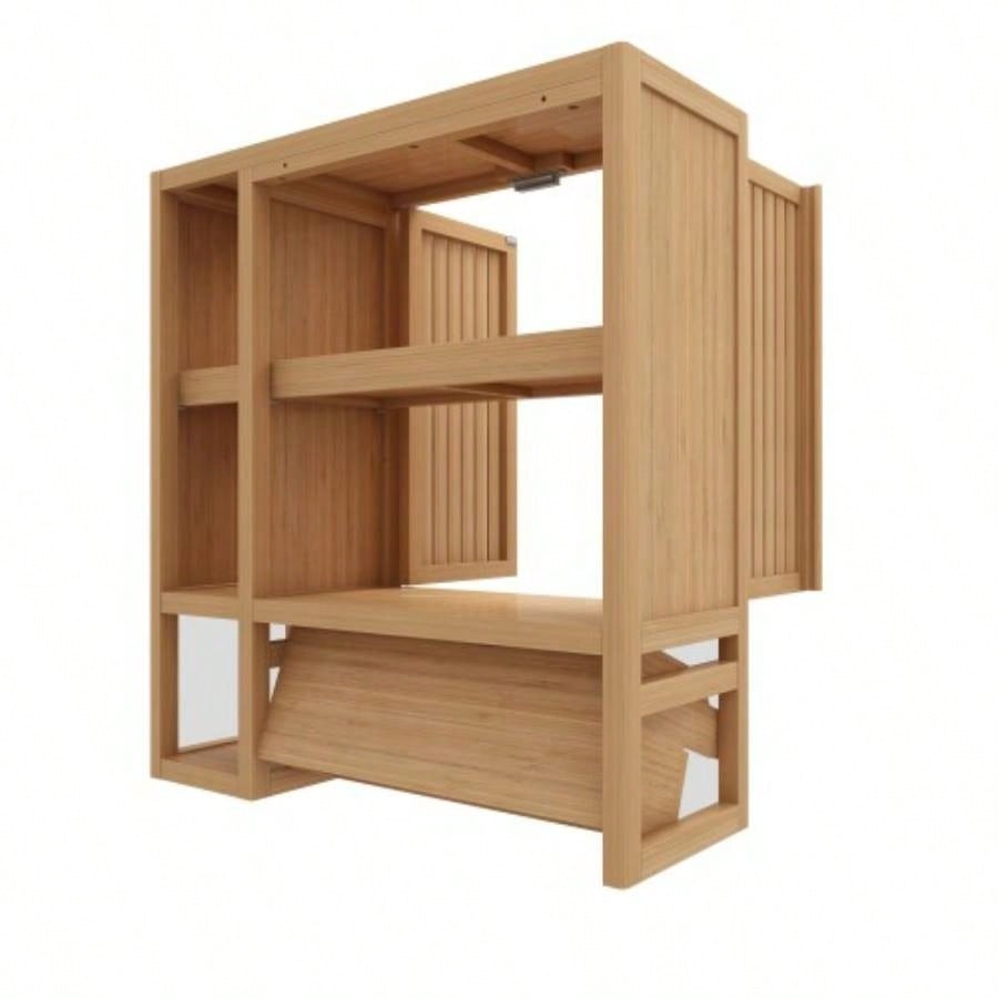 Bathroom cabinet wall mounted toilet storage big box