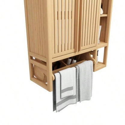 Bathroom cabinet wall mounted toilet storage big box