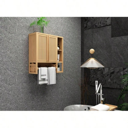Bathroom cabinet wall mounted toilet storage big box