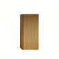 CC0414S305 Striped Walnut Bathroom Floating Side Cabinet, Wall - mounted Storage Cabinet Small Spaces, Pre - assembled