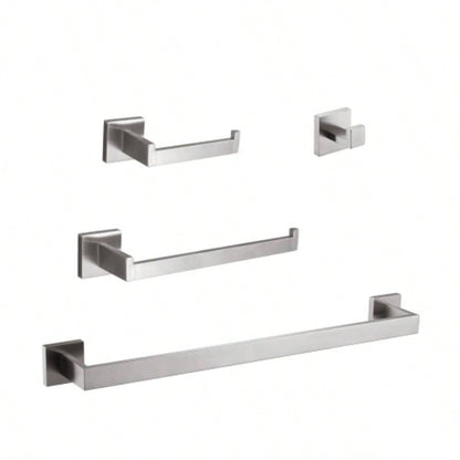 4 - Piece Bathroom Hardware Set