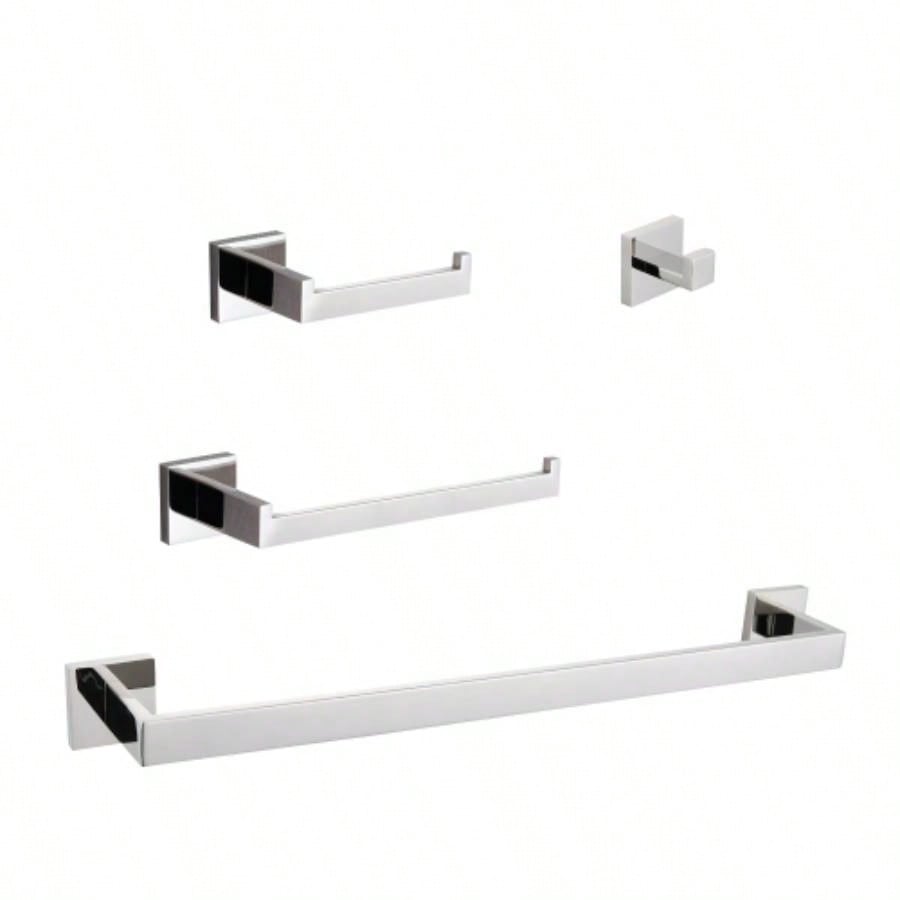 4 - Piece Bathroom Hardware Set