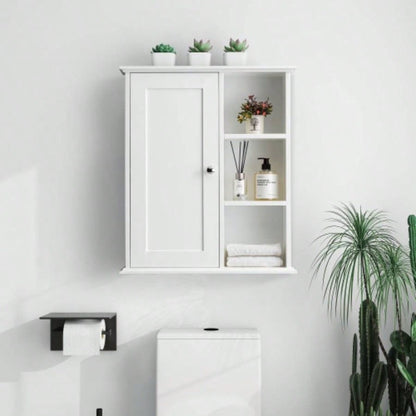 Upgraded Bathroom Wall Cabinet Over Toilet Storage Cabinet Wall Mounted Storage Cabinet Wooden Medicine Cabinets