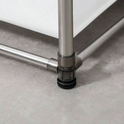 Laundry Hamper 2 Tier Laundry Sorter with 4 Removable Bags Organizing Clothes, Laundry, Lights, Darks