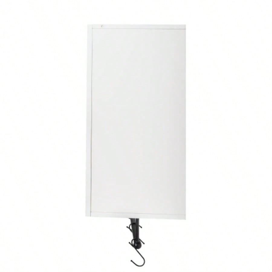Bathroom Wall Cabinet with Adjustable Shelf, Towel Bar, 5 Hooks, Over Toilet Storage Cabinet Bathroom, Kitchen, White