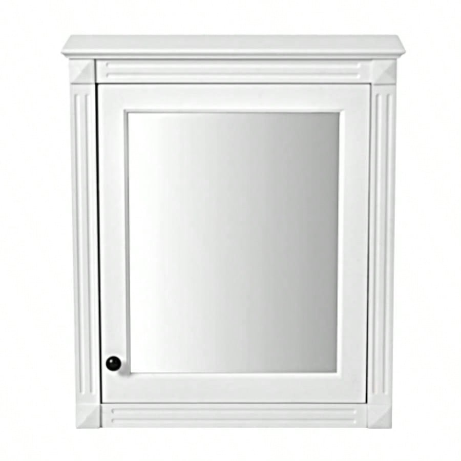 24x 27 Wall Mounted Bathroom Storage Cabinet with Mirror, Medicine Cabinet with Height Adjustable Shelf, Over Toilet Space Saver Cabinet