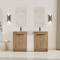 30 Freestanding Bathroom Vanity with White Ceramic Sink 2 Soft - Close Cabinet Doors KD - PACKING, BVB02430IMO - BL9075B