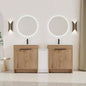 30 Freestanding Bathroom Vanity with White Ceramic Sink 2 Soft - Close Cabinet Doors KD - PACKING, BVB02430IMO - BL9075B