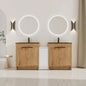 30 Freestanding Bathroom Vanity with White Ceramic Sink 2 Soft - Close Cabinet Doors KD - PACKING, BVB02430IMO - BL9075B
