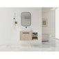 30 Modern Design Float Bathroom Vanity With Ceramic Basin Set, Wall Mounted White Oak Vanity With Soft Close Door, KD - Packing, KD - Packing, 2 Pieces ParcelTOP - BAB400MOWH