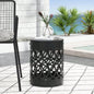 Outdoor Metal end Table - Large