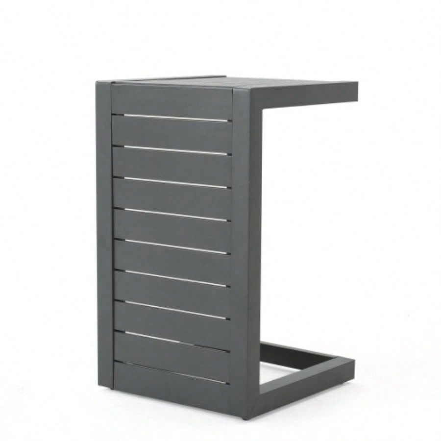 CAPE CORAL ALU C - SHAPED TABLE