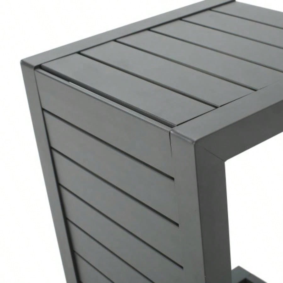 CAPE CORAL ALU C - SHAPED TABLE