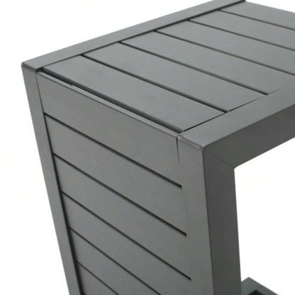 CAPE CORAL ALU C - SHAPED TABLE