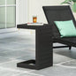 CAPE CORAL ALU C - SHAPED TABLE