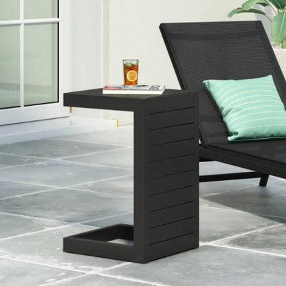 CAPE CORAL ALU C - SHAPED TABLE