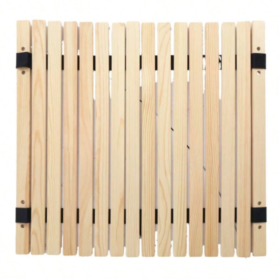Portable Foldable Outdoor Picnic Table - Natural Beech Wood Camping Table with X - Frame Design - Small Sizes