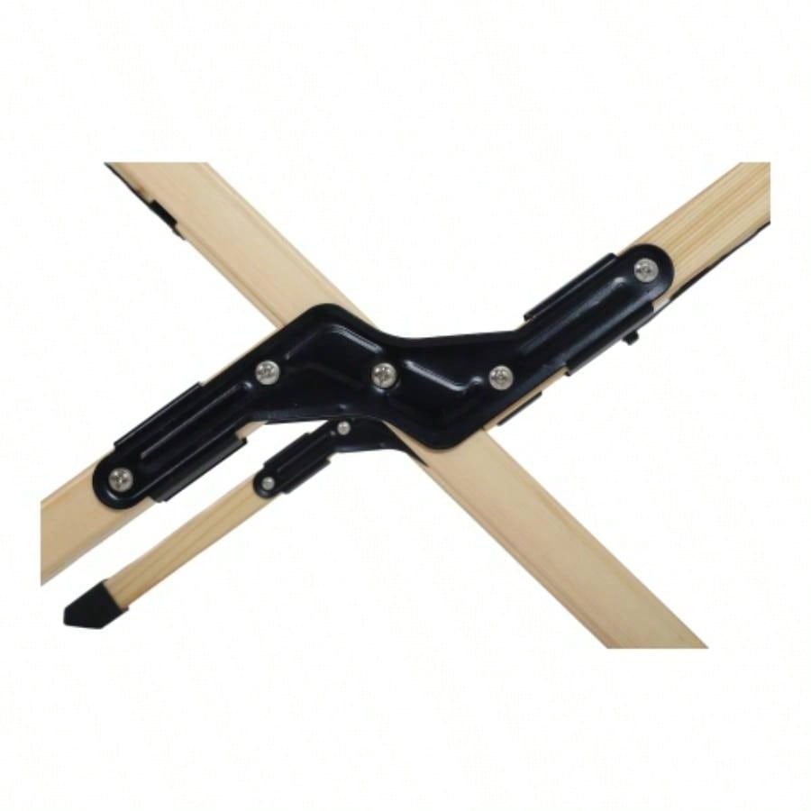 Portable Foldable Outdoor Picnic Table - Natural Beech Wood Camping Table with X - Frame Design - Small Sizes