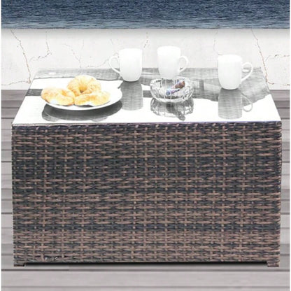 Fully Assembled Coffee Table Brown
