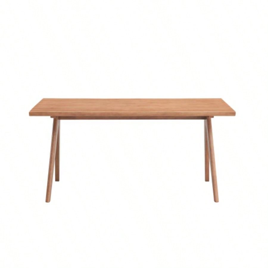 Velentina Rattan Natural Dining Table