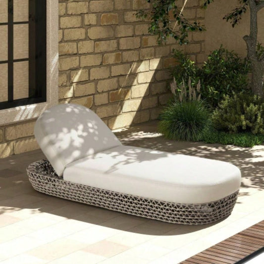 Willow 40.5 Oval Woven Patio Coffee Table, Golden Brown Wicker Frame, Wheat Beige